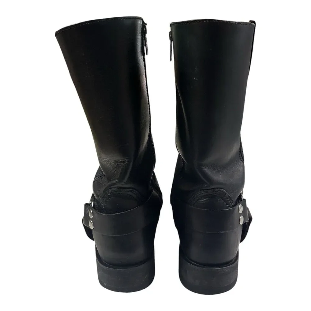 Harley Davidson Iroquois Hi D97386 Men’s 10.5 Leather Harness Motorcycle Boots